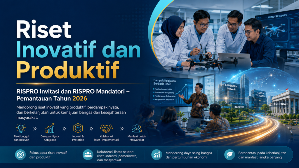RISET INOVATIF DAN PRODUKTIF