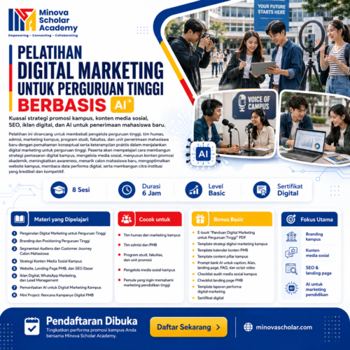 Digital Marketing Untuk Perguruan Tinggi Berbasis AI